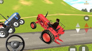 tractor driving 3d games || indian tractor stunt driving 3d || tractor simulator video gameplay screenshot 2