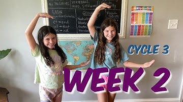 cycle 3 week 2 Classical conversations foundations memory work