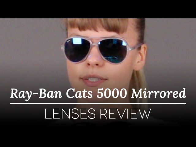 ray ban cats 5000 mirror