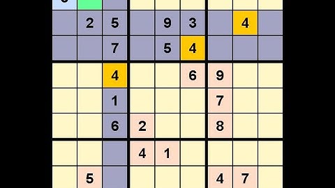 How to Solve Washington Times Sudoku Difficult October 18, 2022