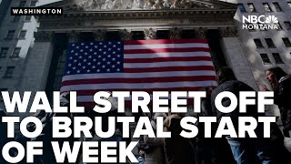 Tariff fallout, recession fears send shockwaves through Wall Street