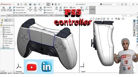 ps5 controller | full tutorial with solidworks file