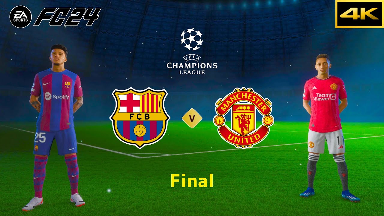 FC 24 - INTER vs. FC BARCELONA - UEFA CHAMPIONS LEAGUE FINAL - [4K] 