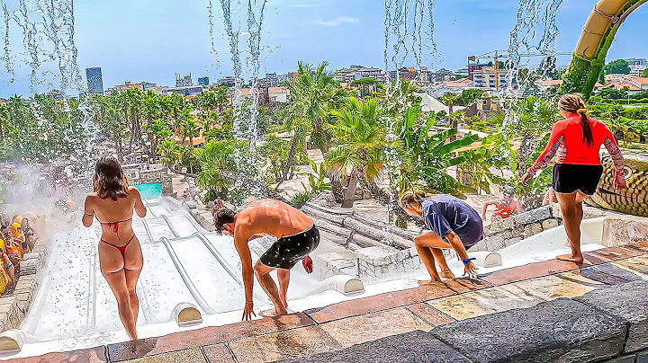 Caribbean Water Park i Europa! 🔥 Vandrutsjebaner ved Caribe Bay Jesolo 🇮🇹