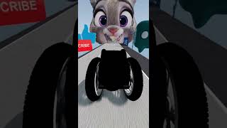 Colorful Small to Giant Cars vs Slap #01 #beamng #shorts #beamngdrive #car #usa #viral #india