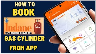 How To Book Indane Gas Cylinder Online on Indane App Indianoil ONE screenshot 5
