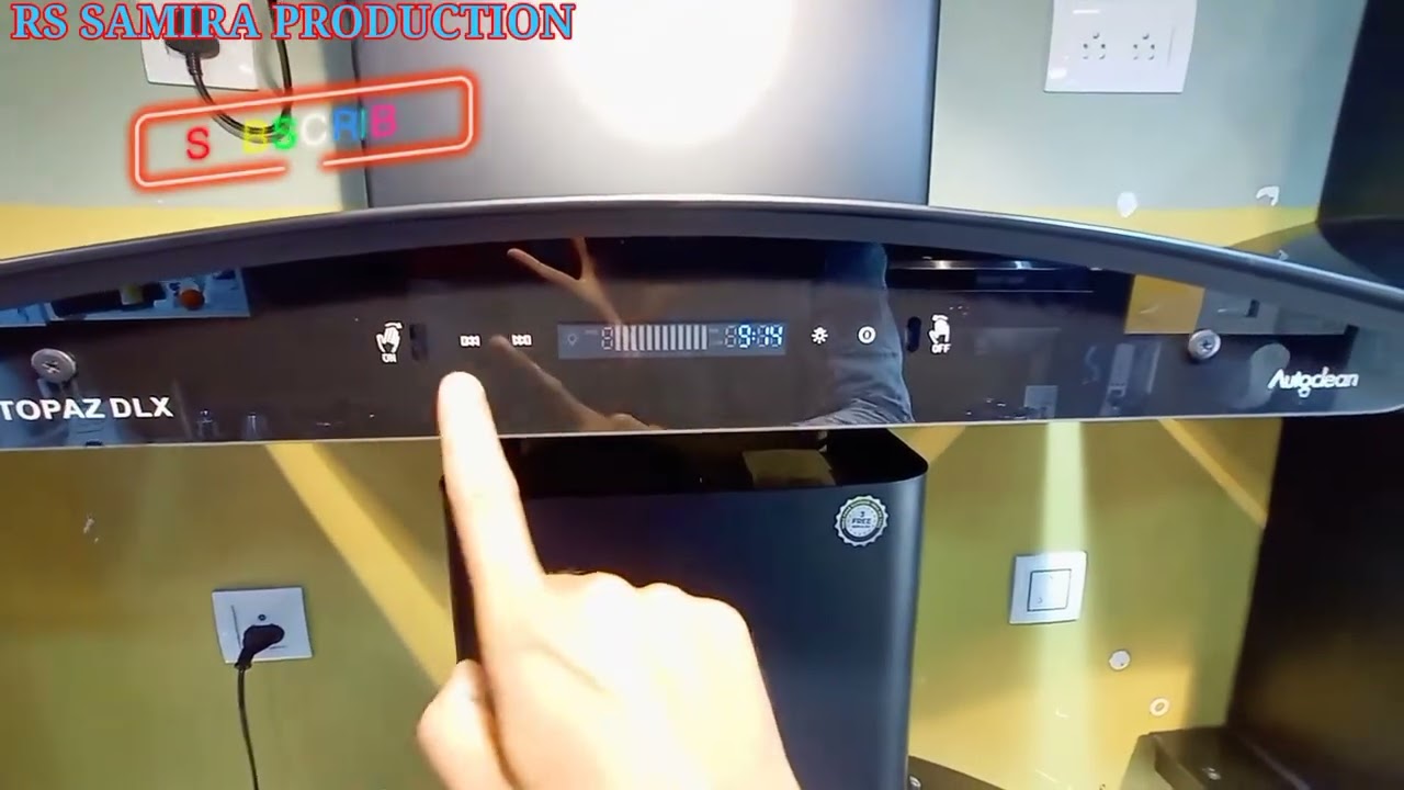 how to set time in kutchina topaz dlx chimney $ kutchina topaz chimney main time set kaise karen