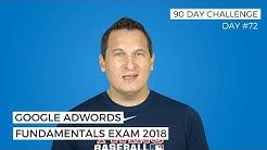 Google AdWords Fundamentals Exam 2018 