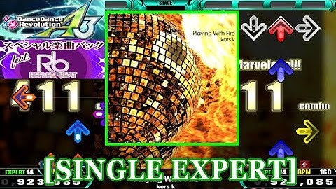 【DDR A3(GP)】 Playing With Fire / kors k [SINGLE EXPERT] 譜面確認+Clap