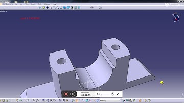 CATIA V5 assembly design tutorial for beginners=plummer block assembly