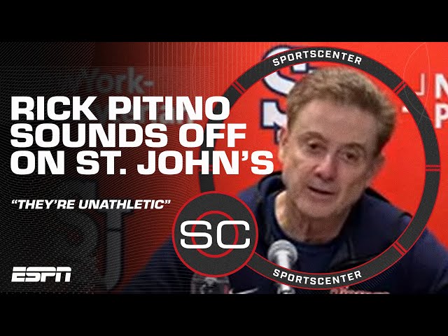 'They're unathletic' 😳 - Rick Pitino details 'unenjoyable experience' at St. John's | SportsCenter class=