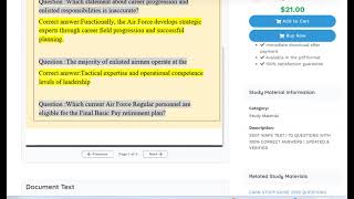 SSGT WAPS TEST