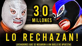 ¿MIEDO O NEGOCIO Luchadores que CANCELARON luchas de APUESTAS