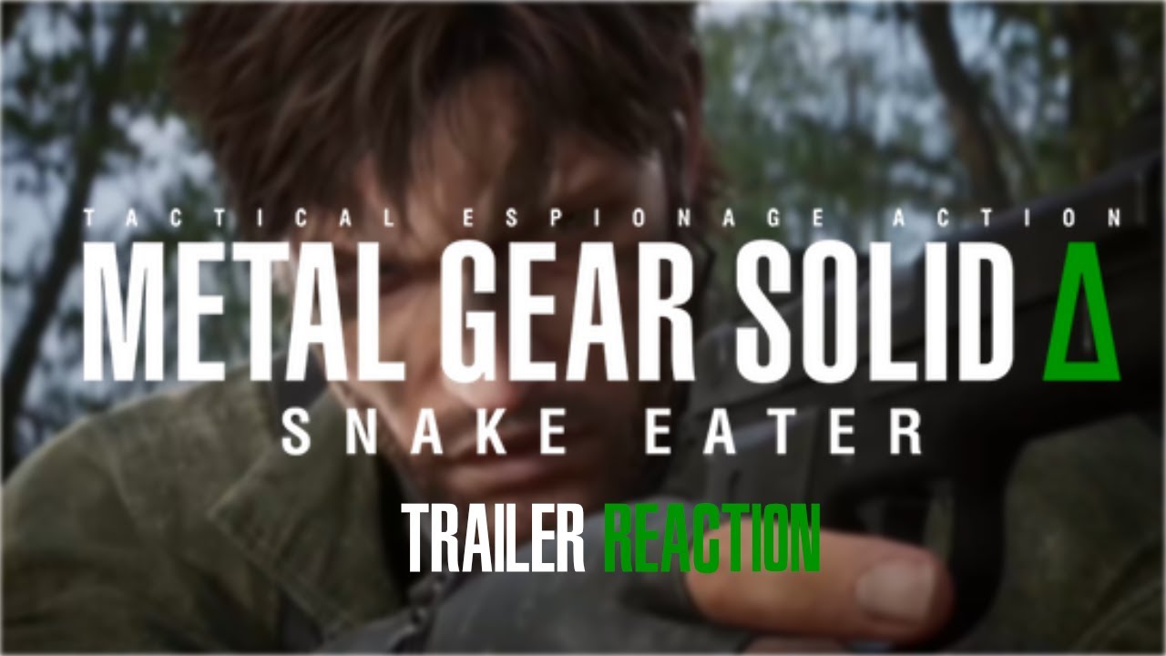 MGS Delta Trailer reaction - YouTube