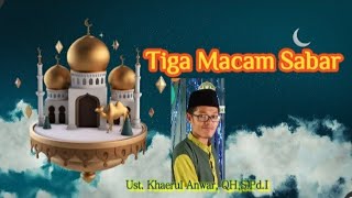 Tiga Macam Sabar