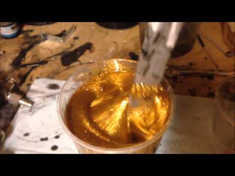 How To Spray Custom Metal Flake Paint