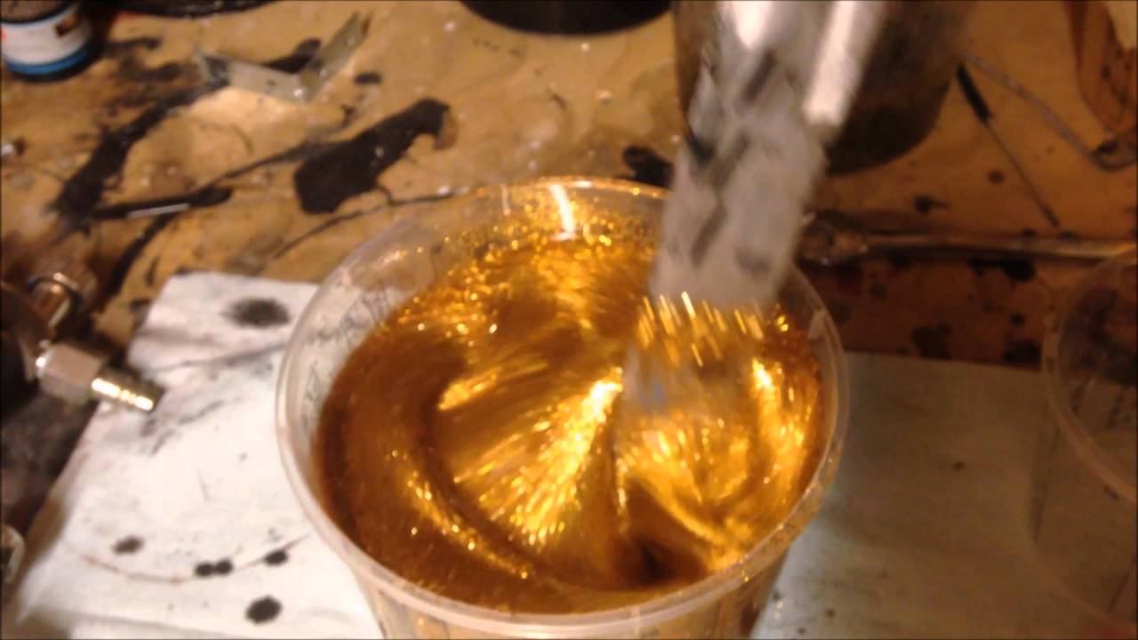 metal flake spray paint