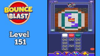 Bounce blast level  151 solution and walkthrough for Gameplay 