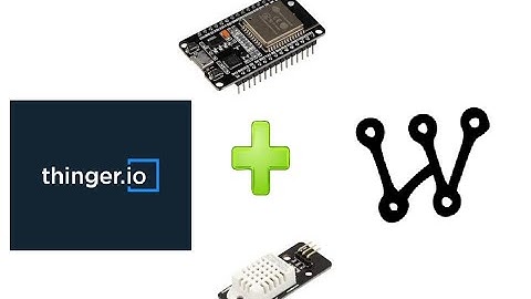 Monitoring DHT 22 dengan Thinger Io dengan Simulator WokWi