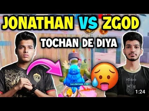 Jonathan vs ZGod Tdm Fight 🔥#jonathan #zgod @JONATHANGAMINGYT # ...