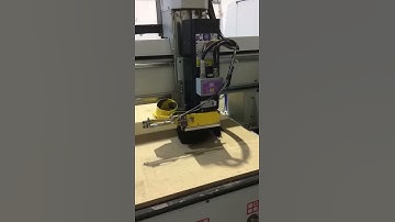 Multicam MG Cnc router running