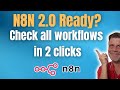 How to Check if Your n8n Workflows are Ready for v2.0 (2 Clicks!)