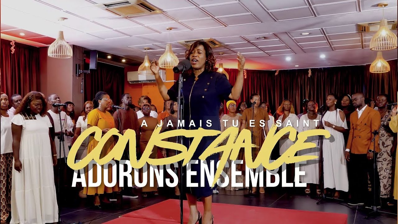 Constance Aman - A Jamais Tu Es Saint (Live Worship Session)