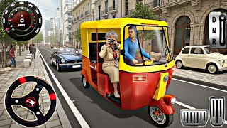 Tuk Tuk Auto Rickshaw Simulator | Drive in Indian Streets & Pick Passengers Android Gameplay screenshot 5