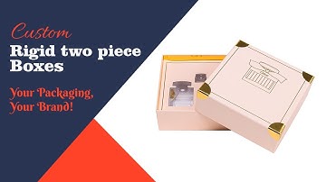 Custom Rigid Two Piece Box I Custom Rigid Packaging I Umbrella Custom Packaging USA
