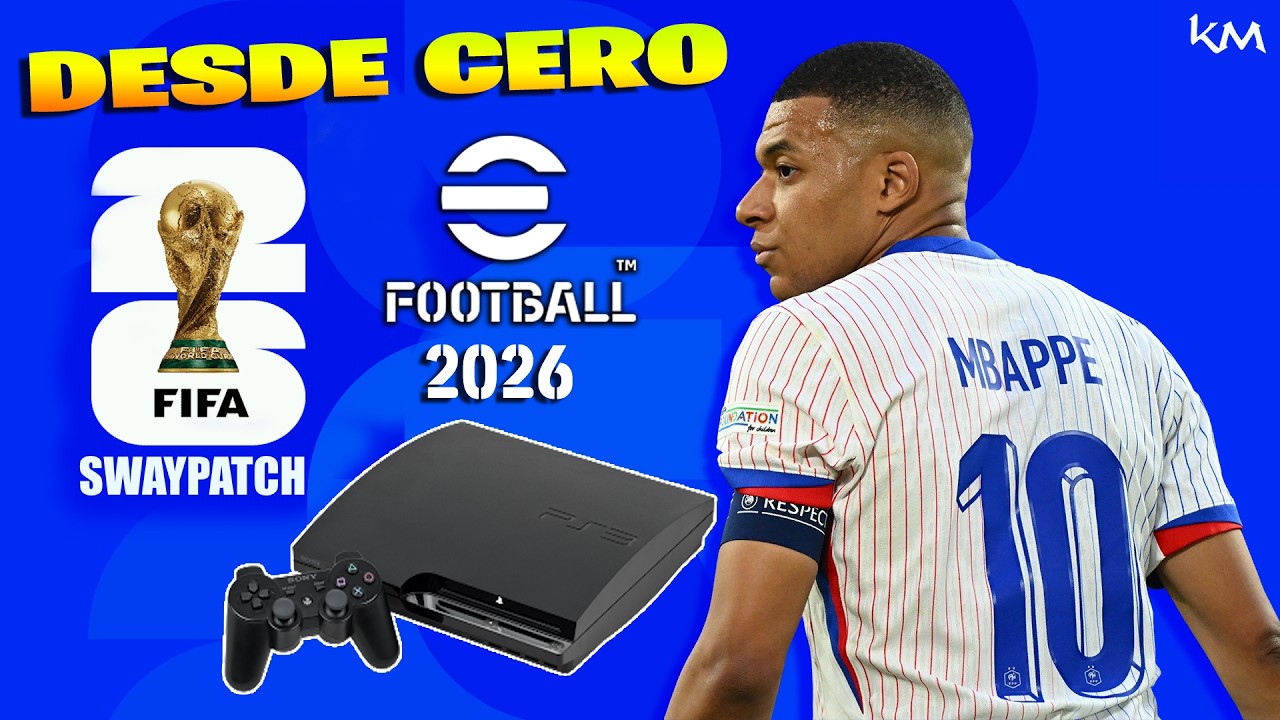 GUIA Cómo INSTALAR Desde CERO eFootball 2026 en PS3 SWAY PATCH PS3