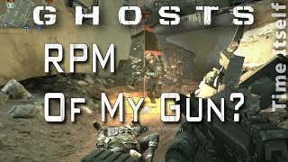 Rapid Fire Useless on Bizon - Rates of Fire and Frame Rates in Call of Duty Ghosts