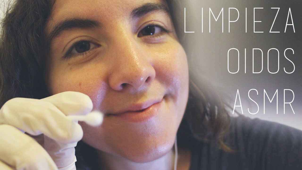 ASMR ROLEPLAY ESP | AMIGA LIMPIA TUS OIDOS (Guantes de latex, plastico)