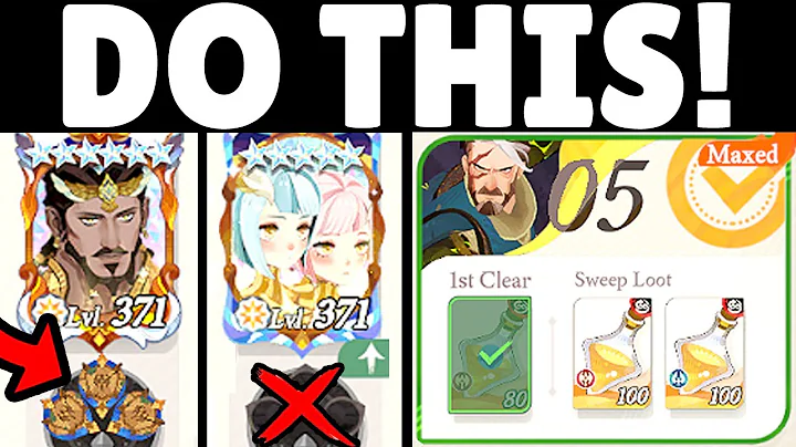 The BEST Charms You Should CRAFT! Warrior/Support | AFK Journey