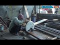 fabrikasi mesin cetak batu batabagian pengukuran dan pemotongan bahan