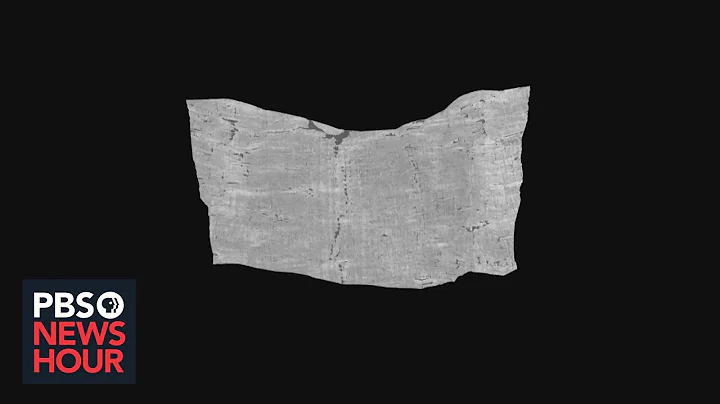 Researchers use AI to decipher ancient scroll buried in ash by Vesuvius eruption