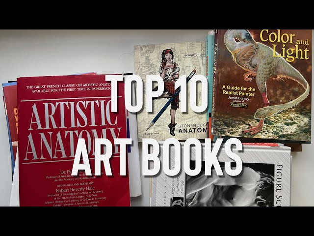 TOP 10 ART BOOKS For ALL Artists *NSFW* (Artistic Nudity) 