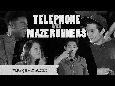 The Maze Runner Ekibi ile Telefon Challenge (Türkçe Altyazılı)