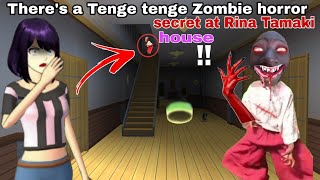 رعب تانقي مسكون There's a Tenge tenge Zombie horror secret at Rina house | SAKURA SCHOOL SIMULATOR