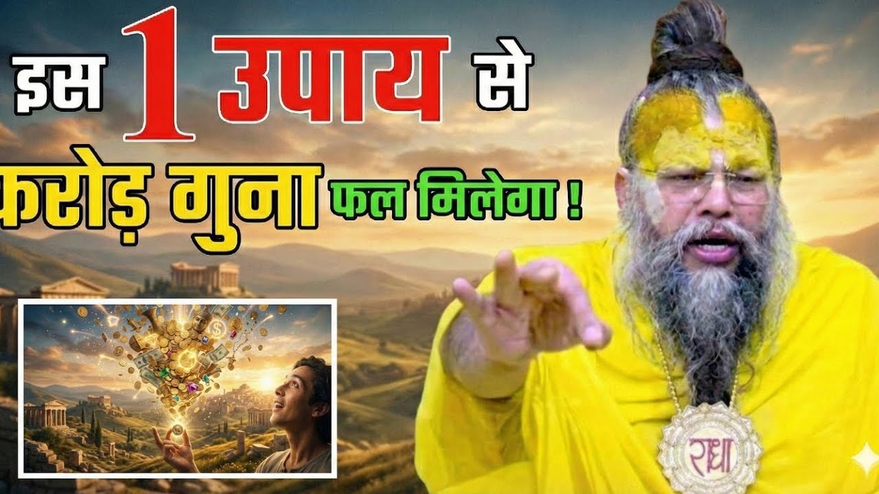 इस 1 उपाय से करोड़ गुना पुण्य मिलेगा ! 