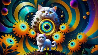 Cybernetic Cats  4K animation
