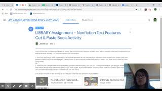 Nonfiction text features quiz