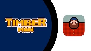 Timberman Indie PC gameplay Feb 2016, first look at my awful wood chopping skills (No Commentary)