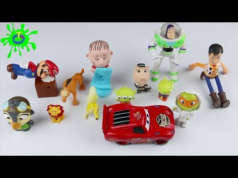 Amazing and Special Toys for Kids: Woody, Buzz Lightyear, Lightning McQueen, Super Mario, Ice Age