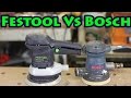 Bosch vs Festool Random Orbital Sander, a teardown comparison. Bosch vs Festool Random Orbital Sander, a teardown comparison.
