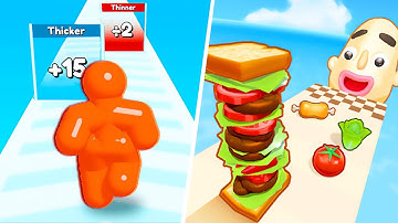 Tall Man Run | Sandwich Runner - All Level Gameplay Android,iOS - NEW APK UPDATE