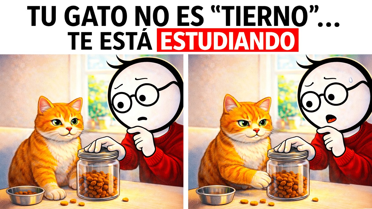 Tu gato no es “tierno”… te está estudiando (10 señales de alta inteligencia)