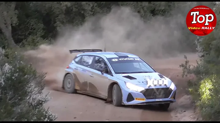 Test Day NEW Hyundai i20 Rally 2 in Sardinia 2021. Driven by Solberg. [Day 1]