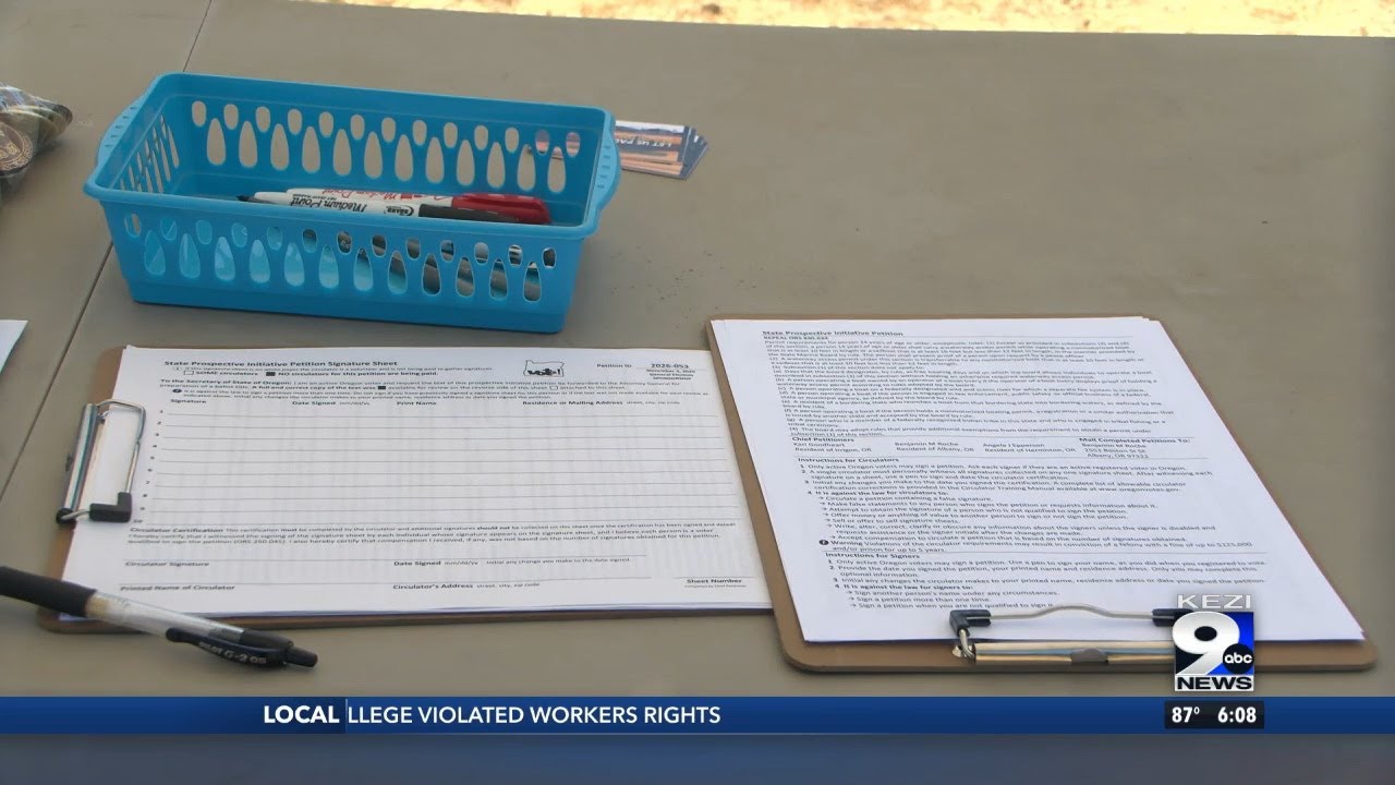 Ballot measure organizers against Senate Bill 2982, support "Floatilla" protest