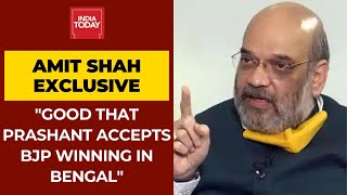 Amit Shah Speaks On Prashant Kishor's Audio Leak; Good That He Accepted BJP Winning In Bengal