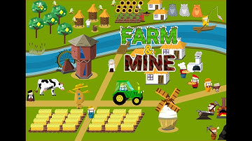 Tractor boosts farm production! Airapport plays own idle games: Farm and Mine. Day 20